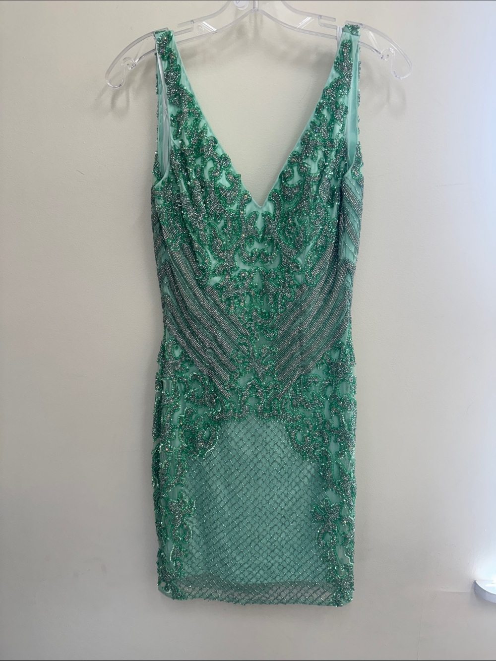 Brand new Primavera Couture Mint Green Homecoming Dress
